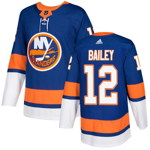 Adidas NEW York Islanders #12 Josh Bailey Royal Blue Home Authentic Stitched Youth NHL Jersey->youth nhl jersey->Youth Jersey